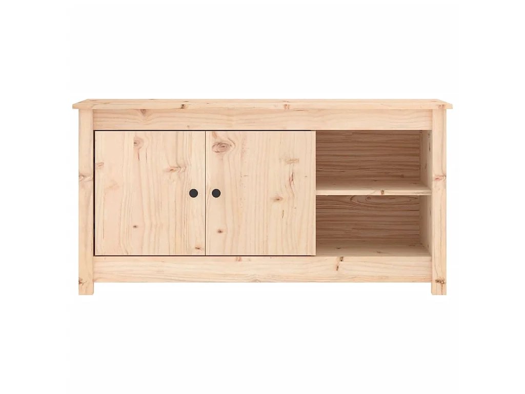 Meuble TV 103x36,5x52 cm Bois de pin massif