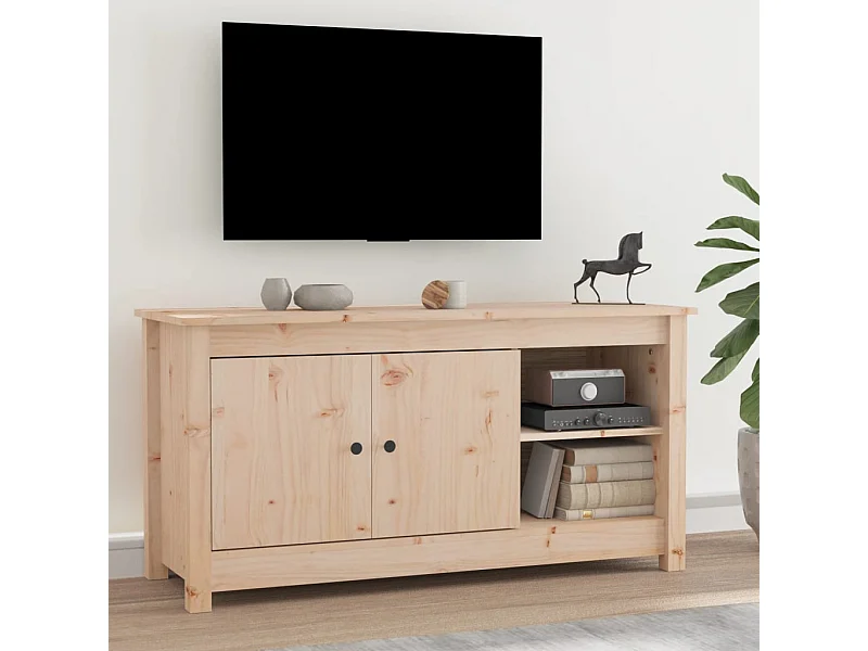 Mobile TV 103x36,5x52 cm Legno di pino massiccio
