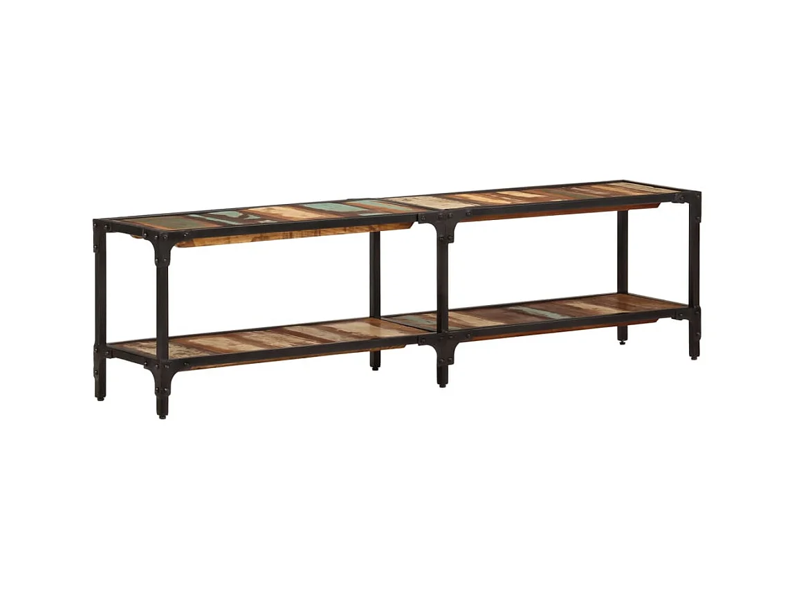 TV-meubel 150x30x41 cm Massief hergebruikt hout