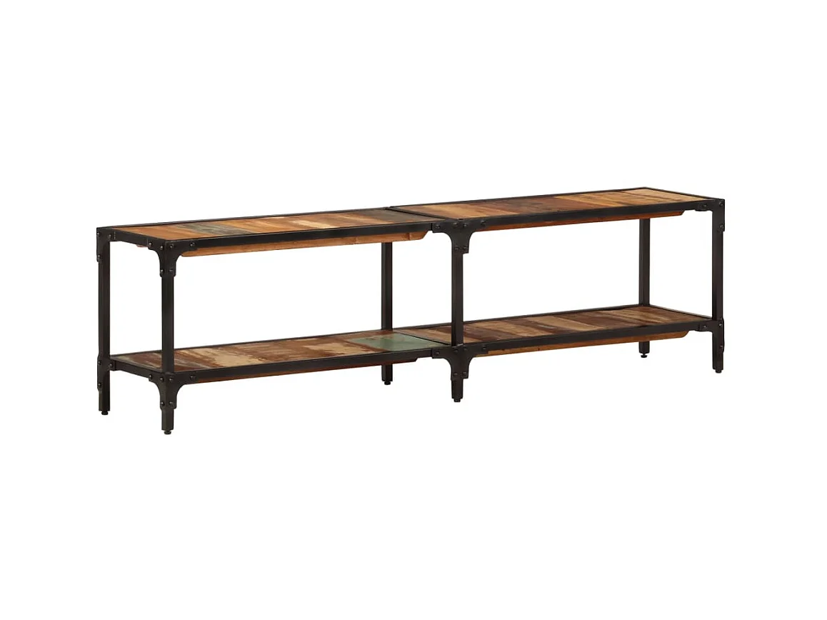 TV-meubel 150x30x41 cm Massief hergebruikt hout