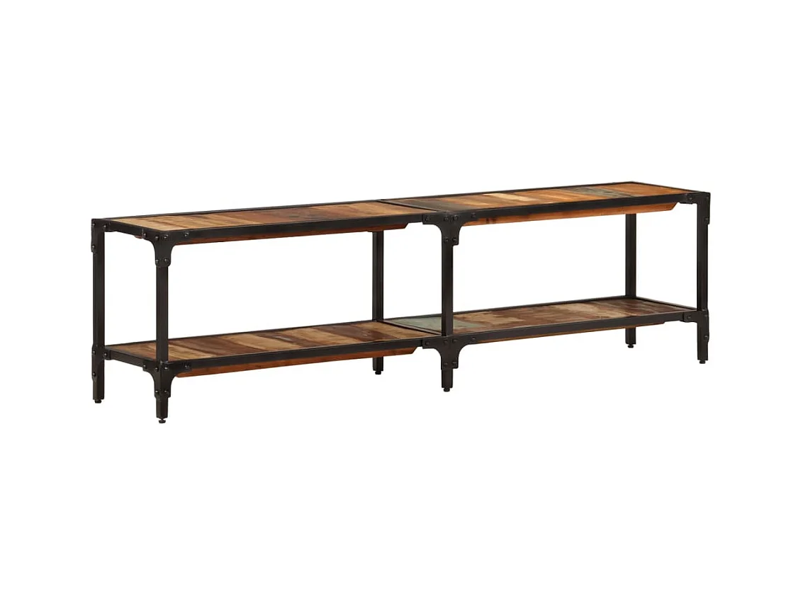TV-meubel 150x30x41 cm Massief hergebruikt hout