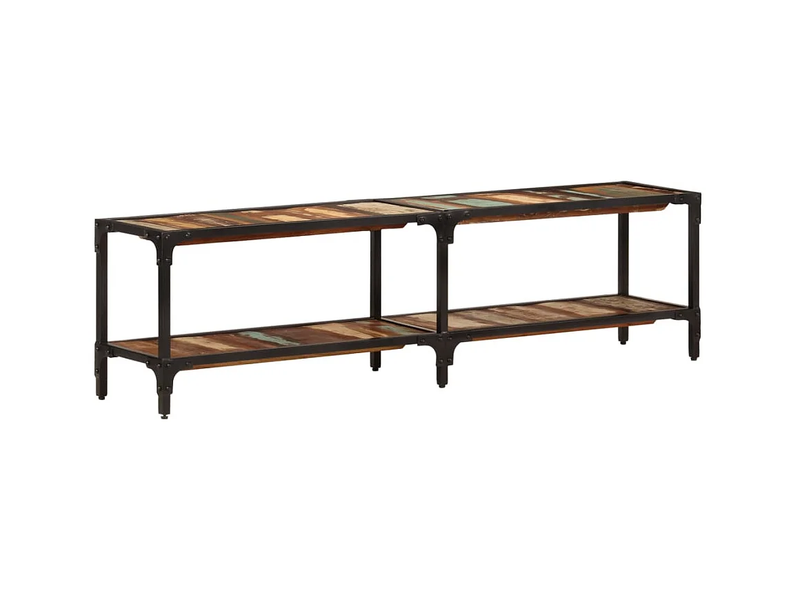 TV-meubel 150x30x41 cm Massief hergebruikt hout