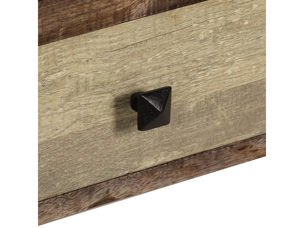 Meuble TV 118 x 30 x 40 cm Bois de manguier massif