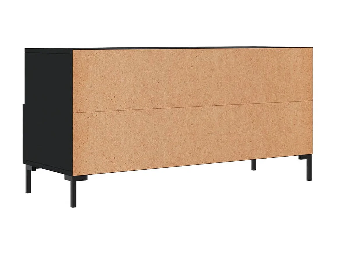 Mobile TV nero 102x36x50 cm in derivati del legno