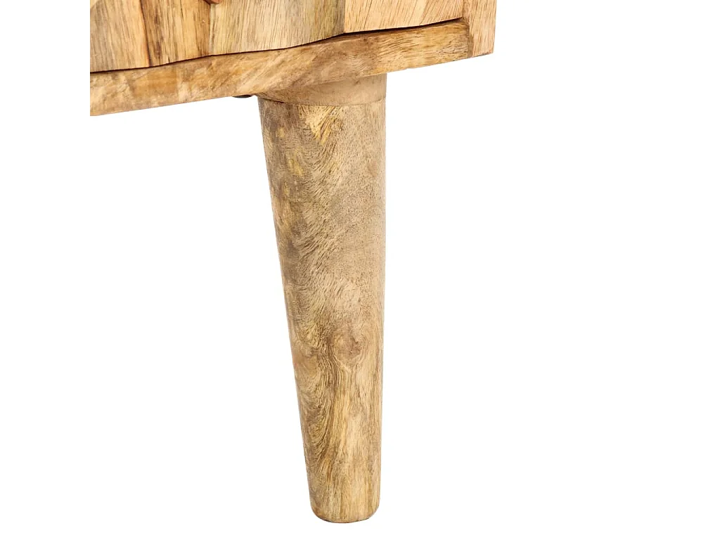 Mobile TV 90x30x50 cm Legno massello di mango