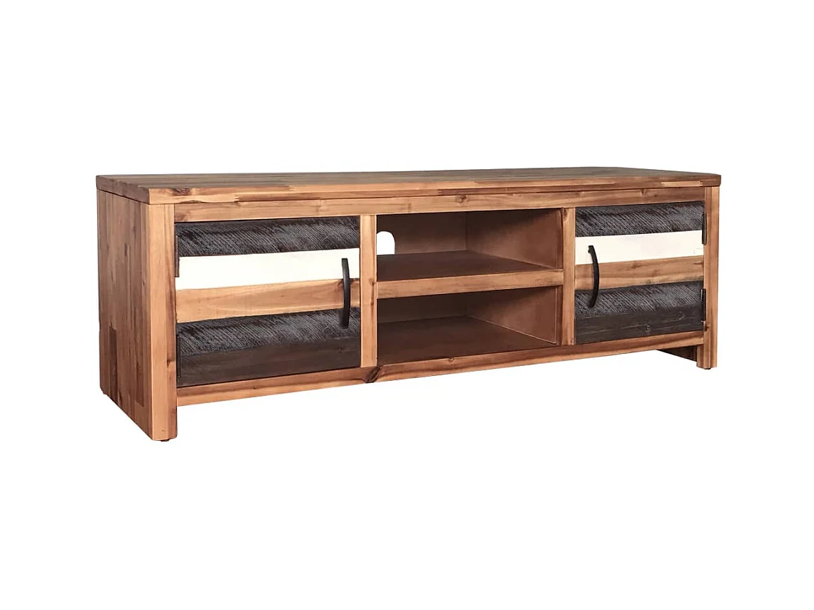 Massief acaciahouten tv-meubel 120 x 35 x 40 cm