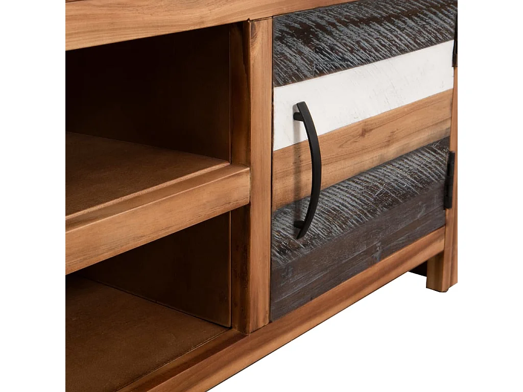 Massief acaciahouten tv-meubel 120 x 35 x 40 cm