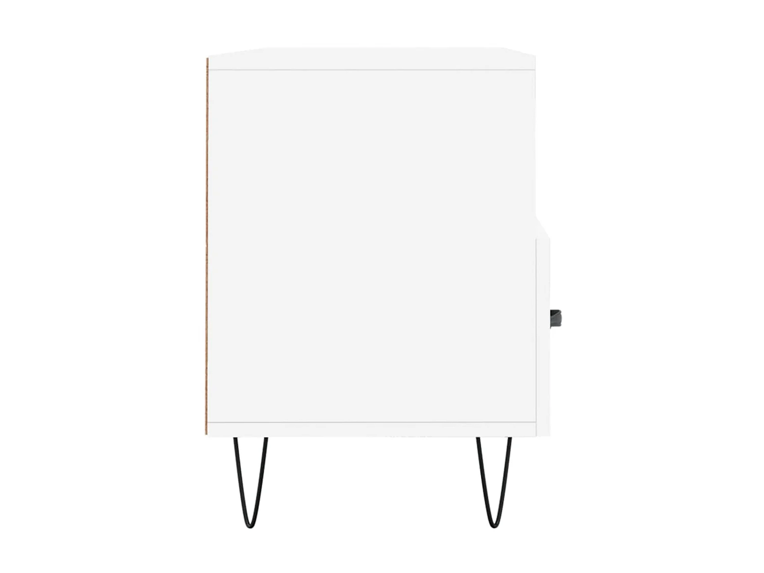 Mobile TV bianco 102x36x50 cm in derivati del legno