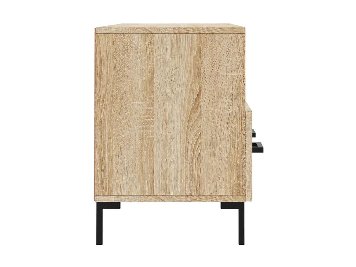 Meuble TV chêne sonoma 102x36x50 cm bois d'ingénierie