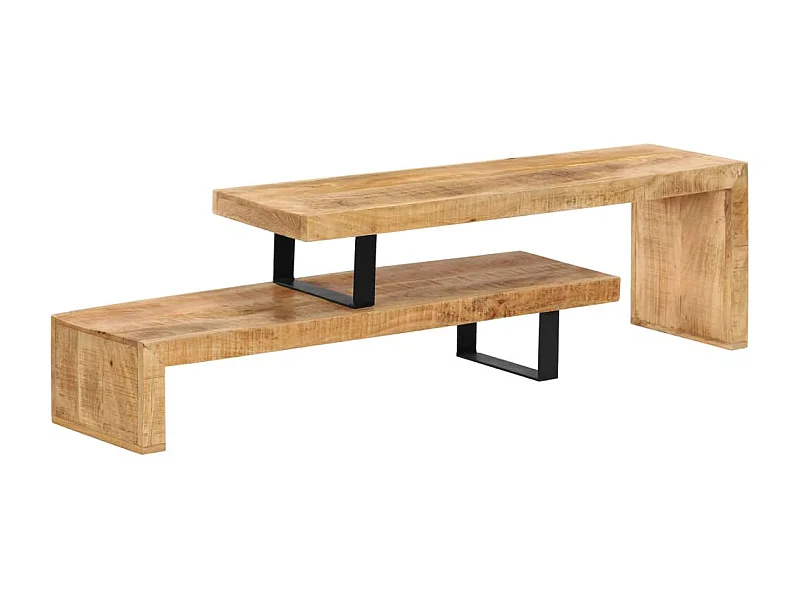 TV-meubel Massief mangohout