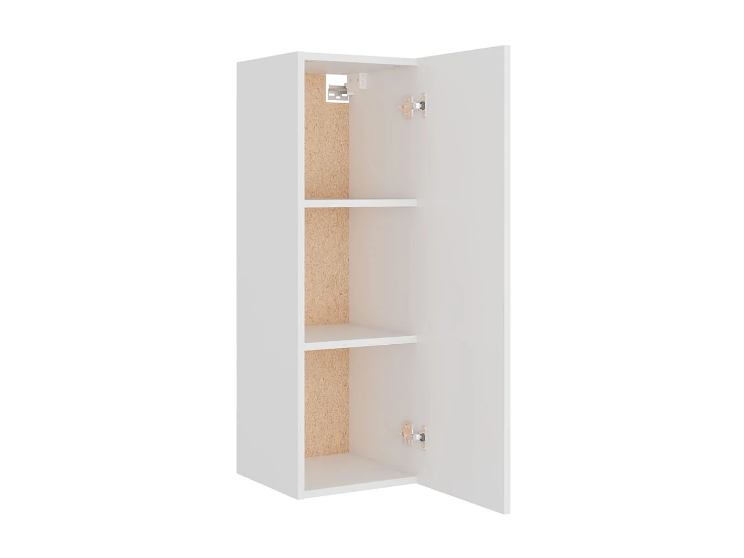 Ensemble de meubles TV 4 pcs Blanc Bois d'ingénierie