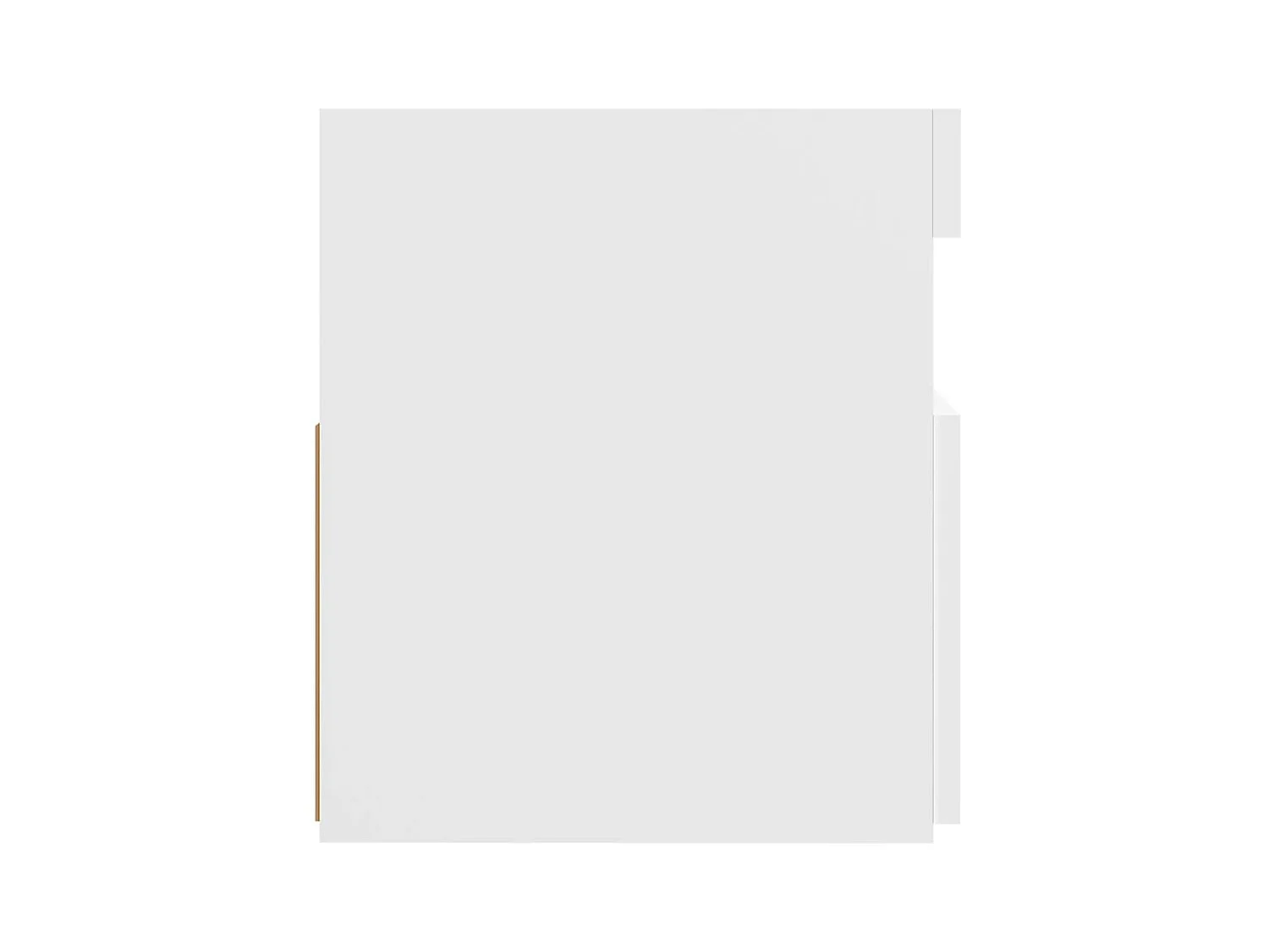 TV-meubel met witte LED-verlichting 120x35x40 cm