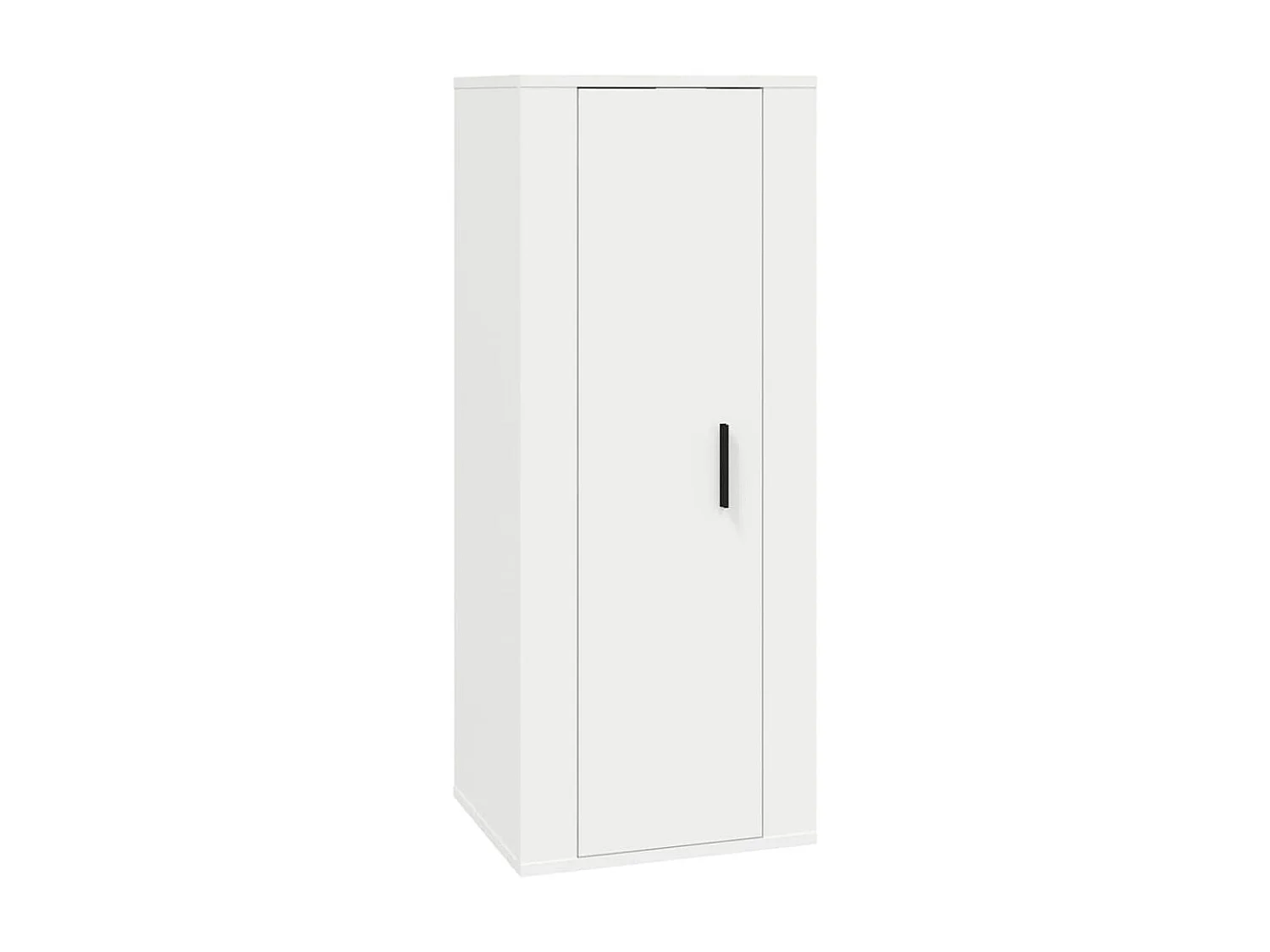 Ensemble de meubles TV 4 pcs Blanc Bois d'ingénierie