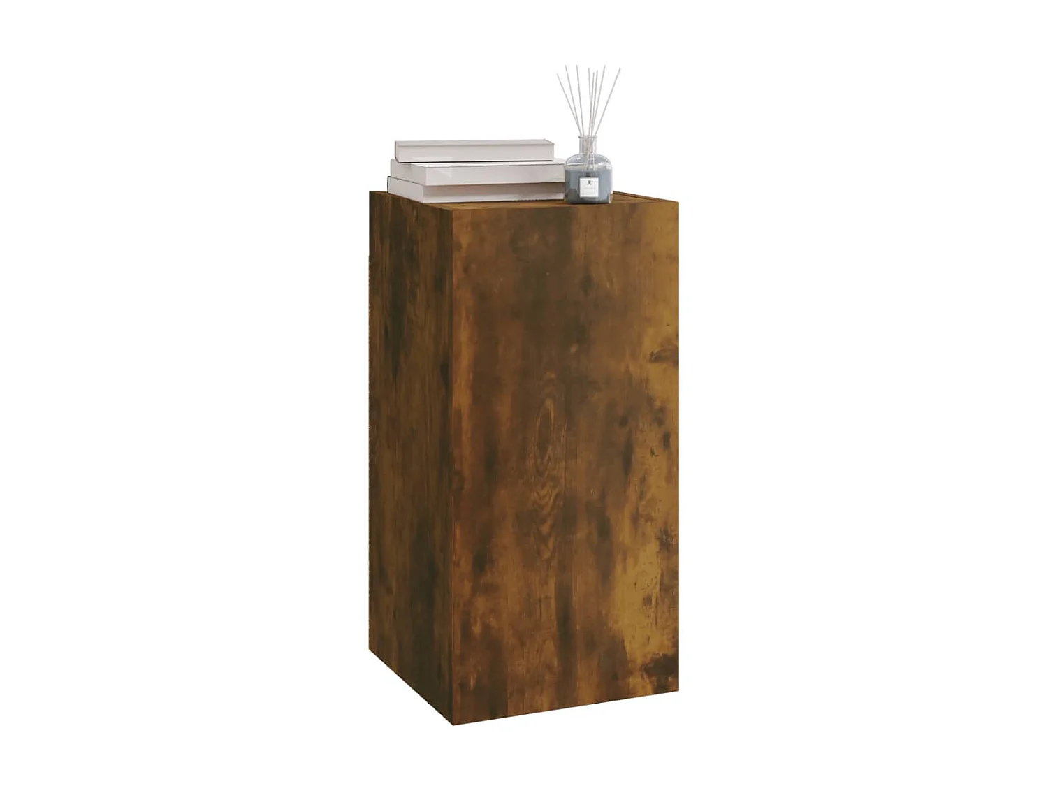 Mobile TV Rovere affumicato 30,5x30x60 cm MDF