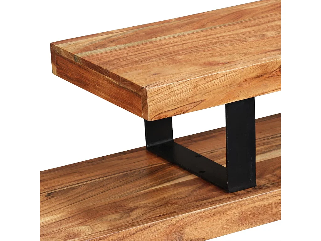 Mobile TV Legno massello di acacia