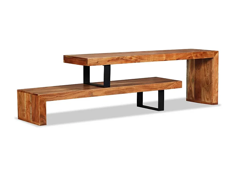 TV-meubel Massief acaciahout