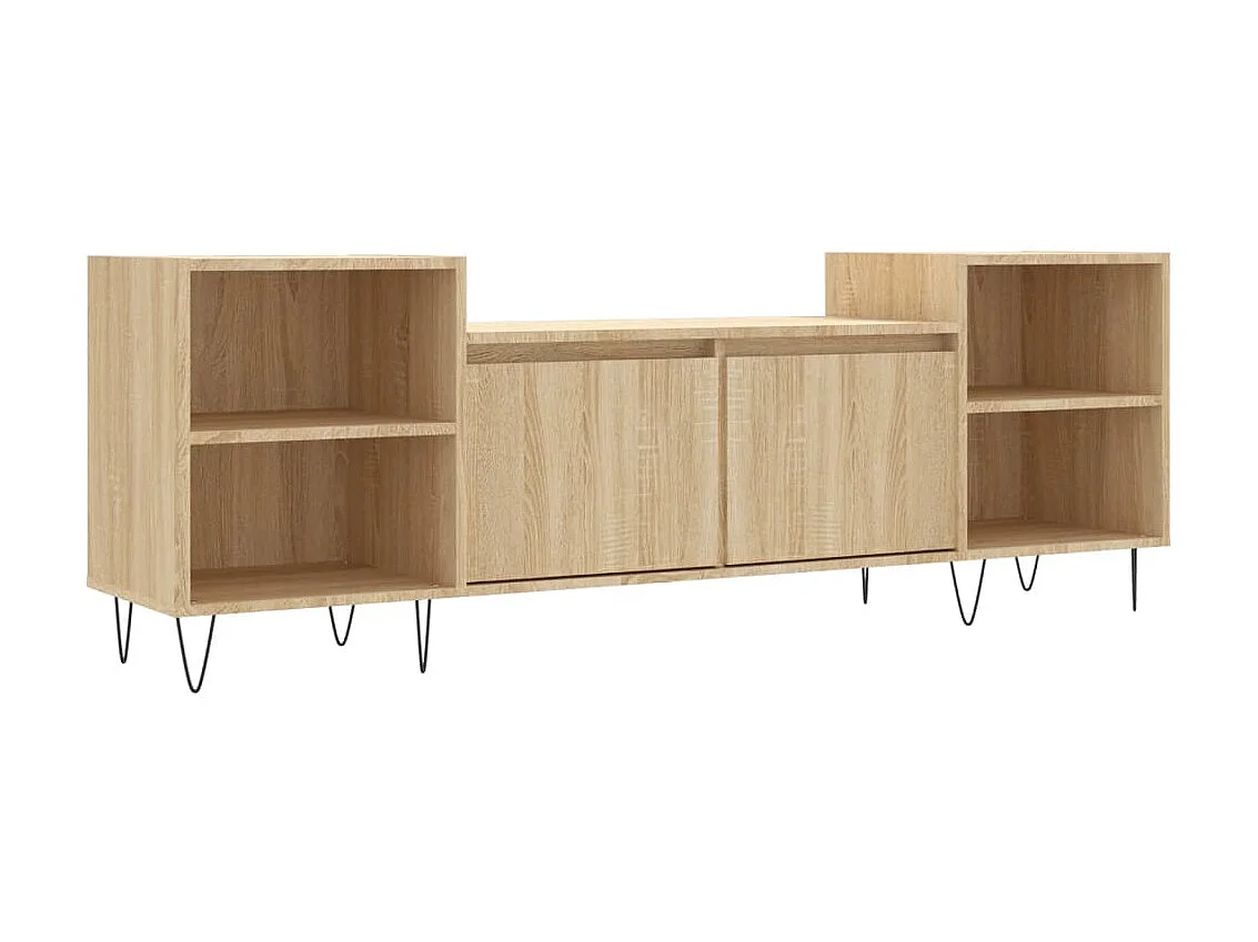 Mobile TV rovere Sonoma 160x35x55 cm MDF