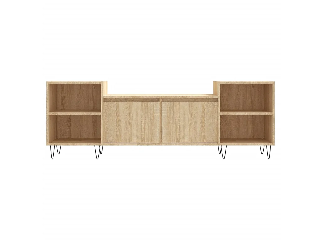 Mobile TV rovere Sonoma 160x35x55 cm MDF