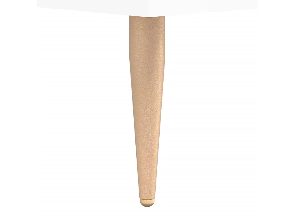 Meuble TV blanc brillant 150x30x44,5 cm bois d'ingénierie