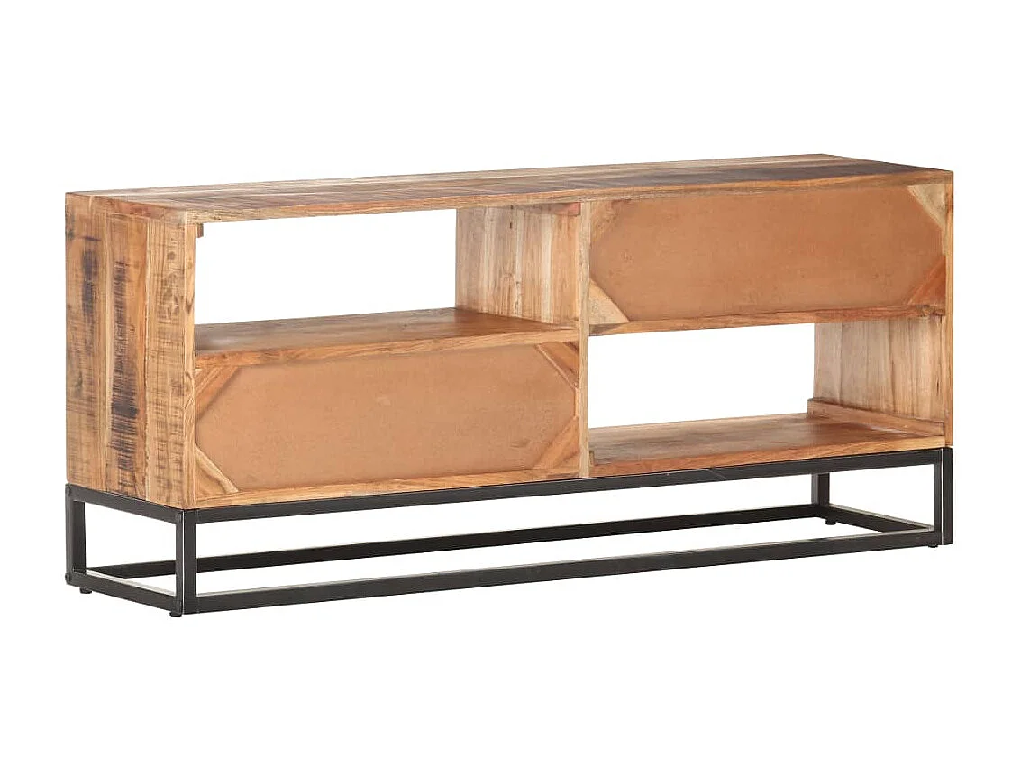 Mueble TV 120x30x50 cm Madera de acacia en bruto