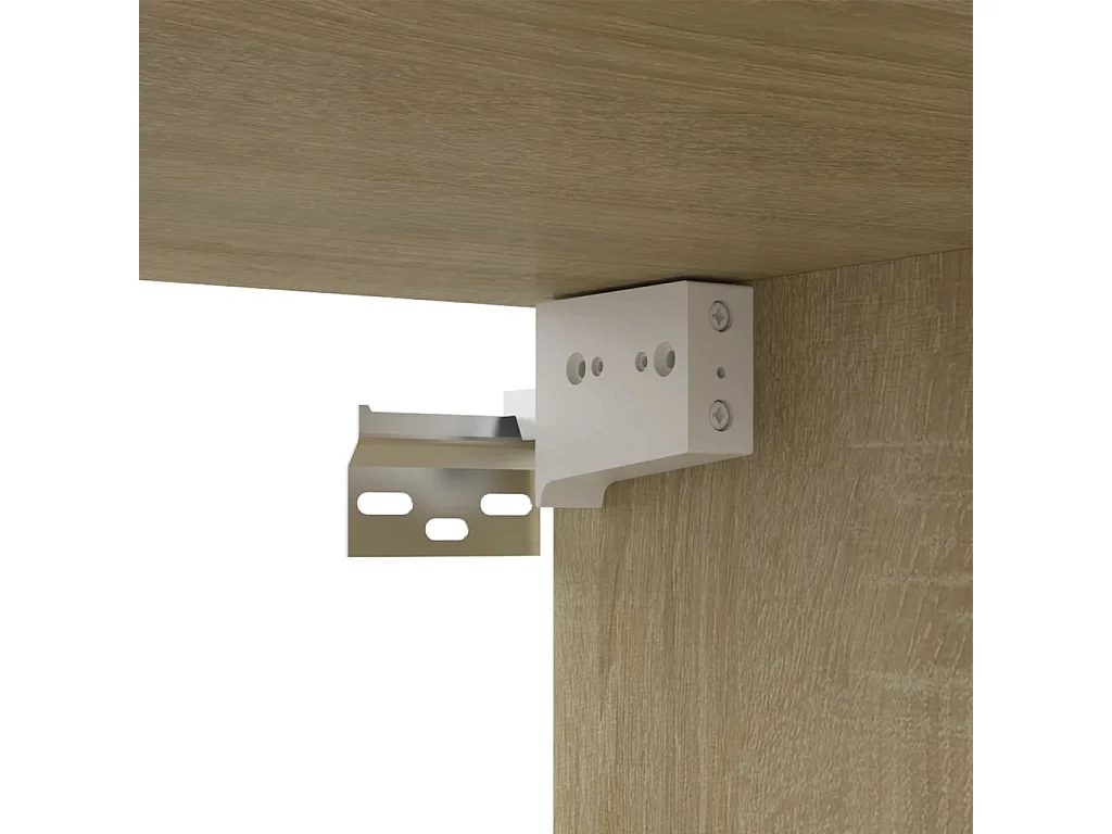 Mueble TV Roble Sonoma 80x30x30 cm Aglomerado