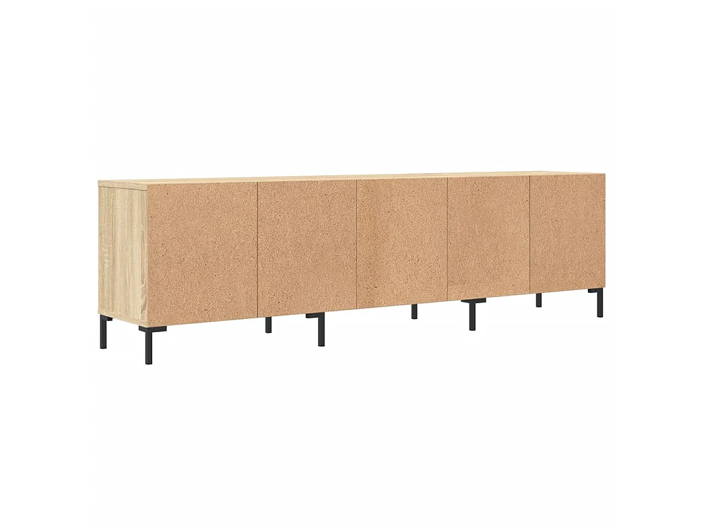 Meuble TV chêne sonoma 150x30x44,5 cm bois d'ingénierie