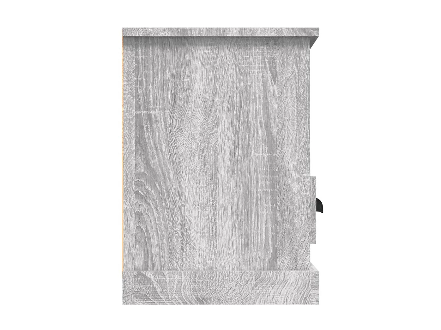 Mueble TV Sonoma gris 100x35x50 cm madera contrachapada