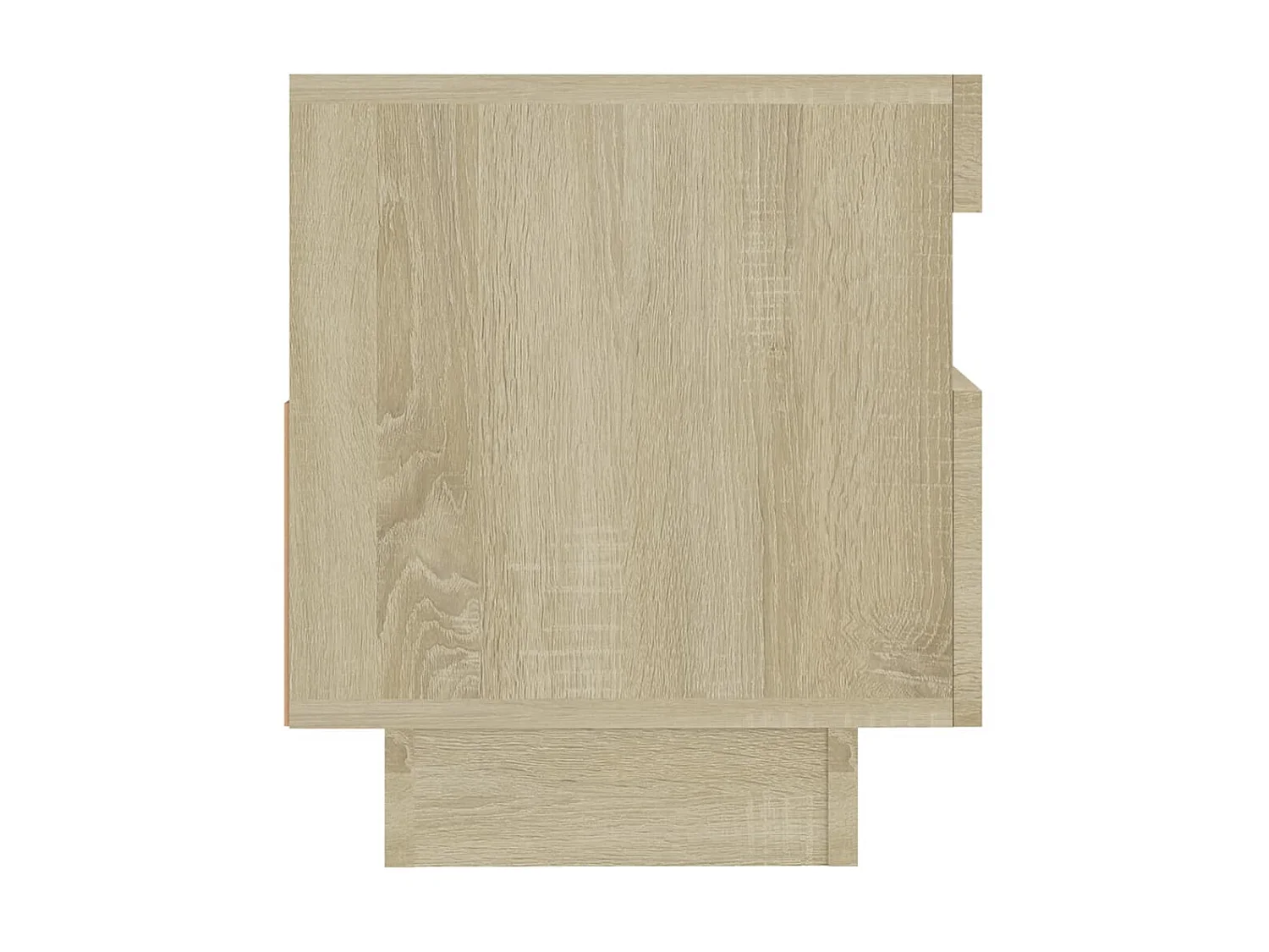 Meuble TV avec lumières LED chêne sonoma 80x35x40 cm