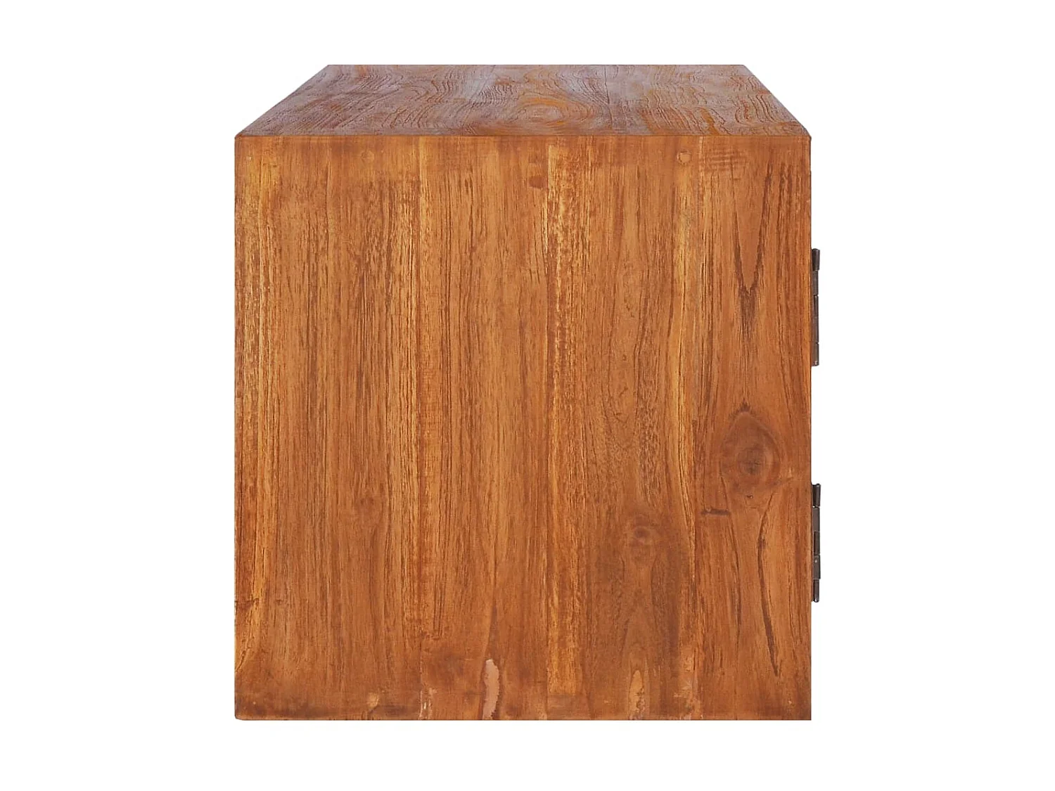 Mueble TV de pared 180x30x30 cm Madera maciza de teca