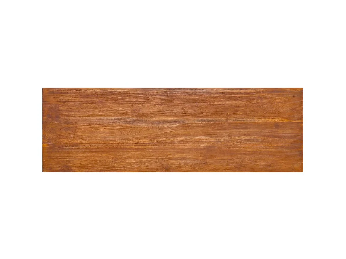 Mueble TV de pared 180x30x30 cm Madera maciza de teca