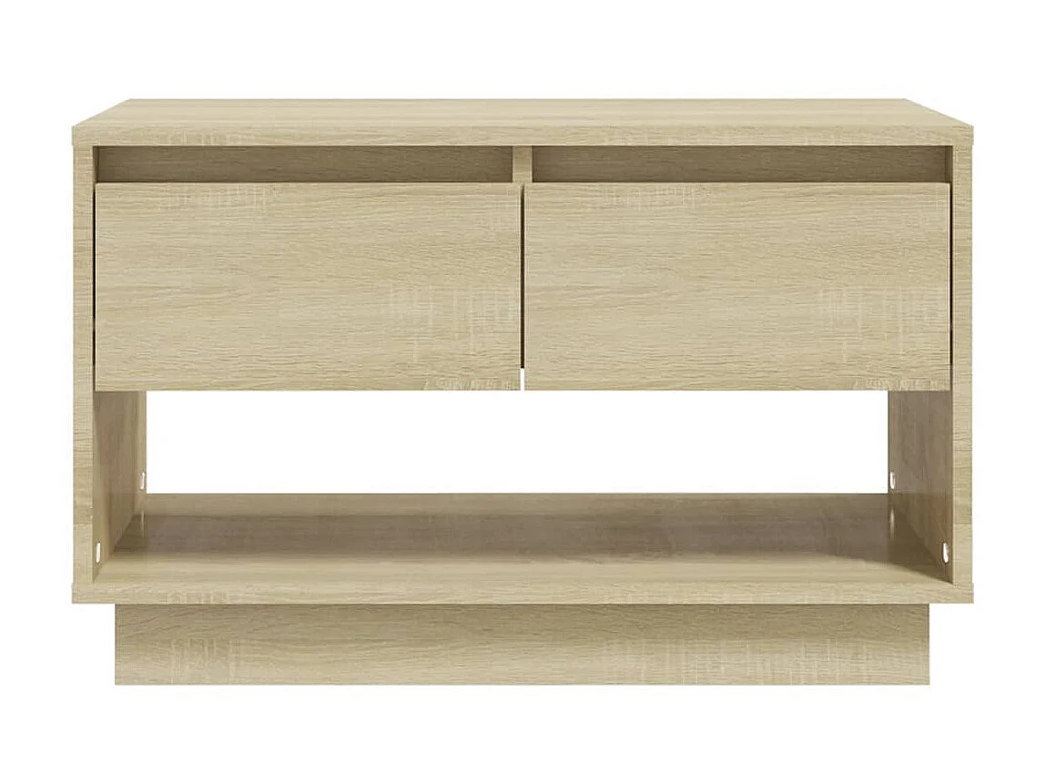 Meuble TV Chêne Sonoma 70x41x44 cm Aggloméré