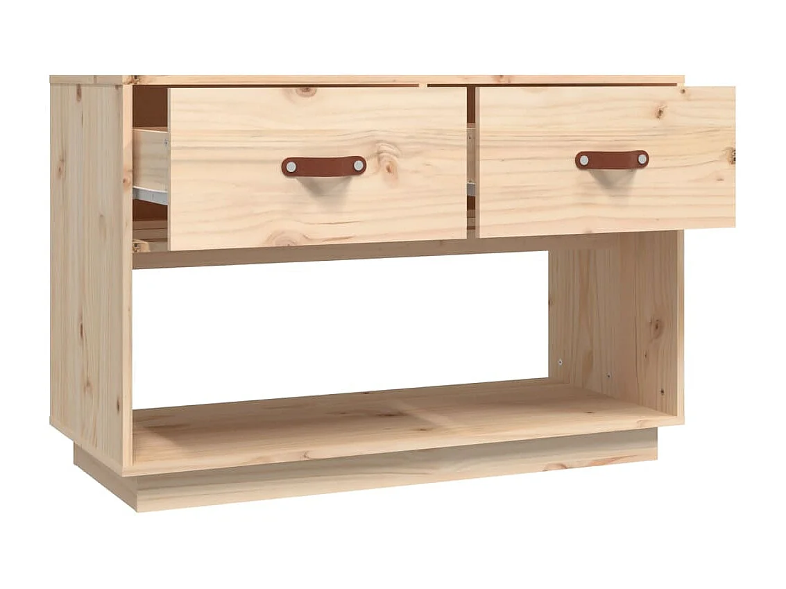 Meuble TV 90x40x60 cm Bois de pin massif
