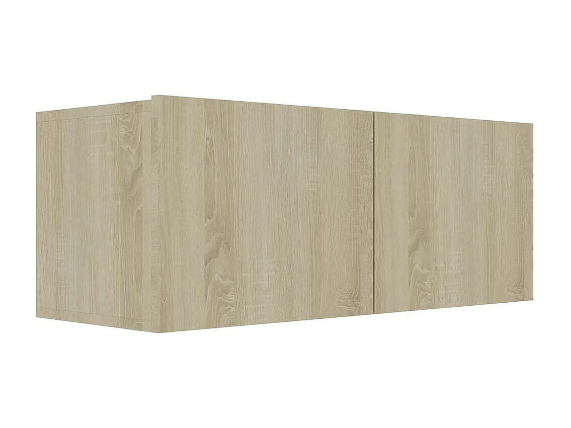 Ensemble de meubles TV 8 pcs Chêne sonoma Bois d'ingénierie