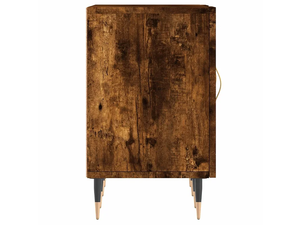 Mobile TV rovere affumicato 150x30x50 cm in derivati del legno