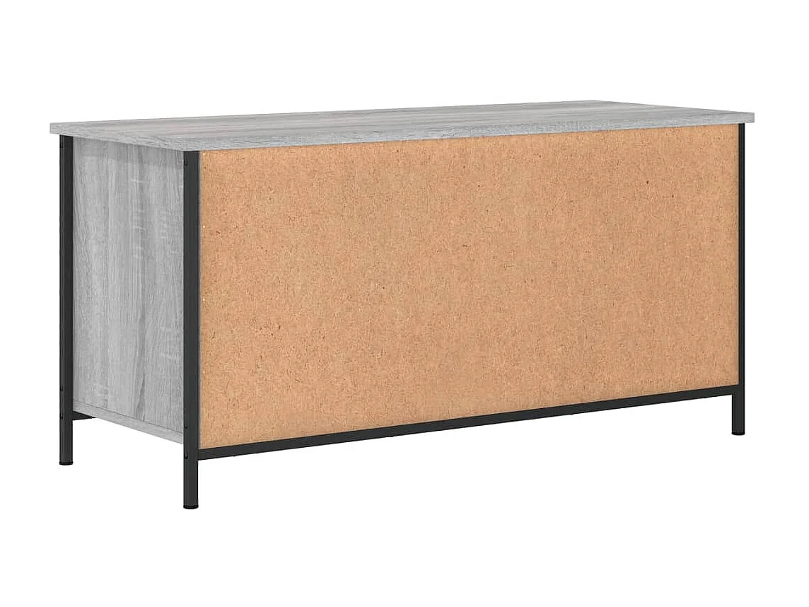 Meuble TV Sonoma gris 100x40x50 cm Bois d'ingénierie