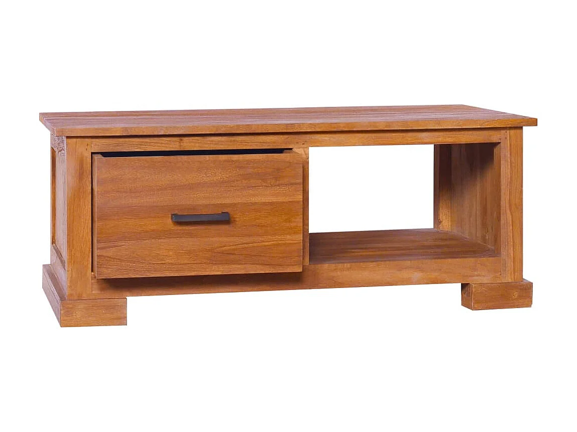 Meuble TV 90x50x37 cm Bois de teck massif