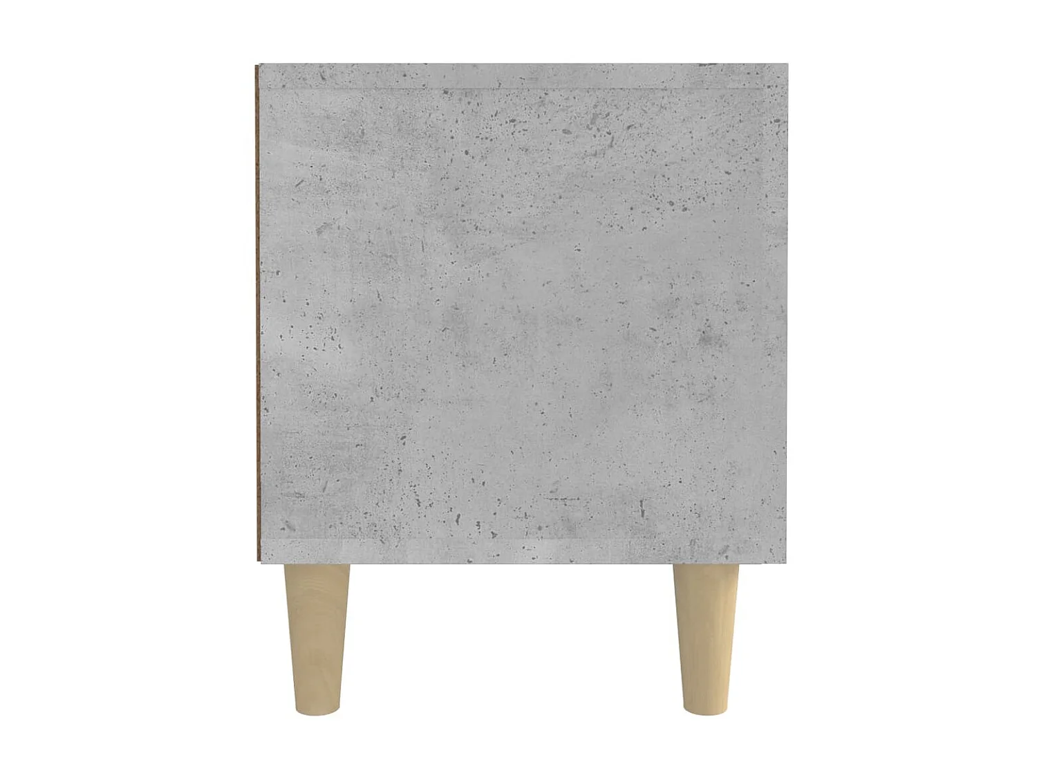 Meuble TV gris béton 180x31,5x40 cm bois d'ingénierie