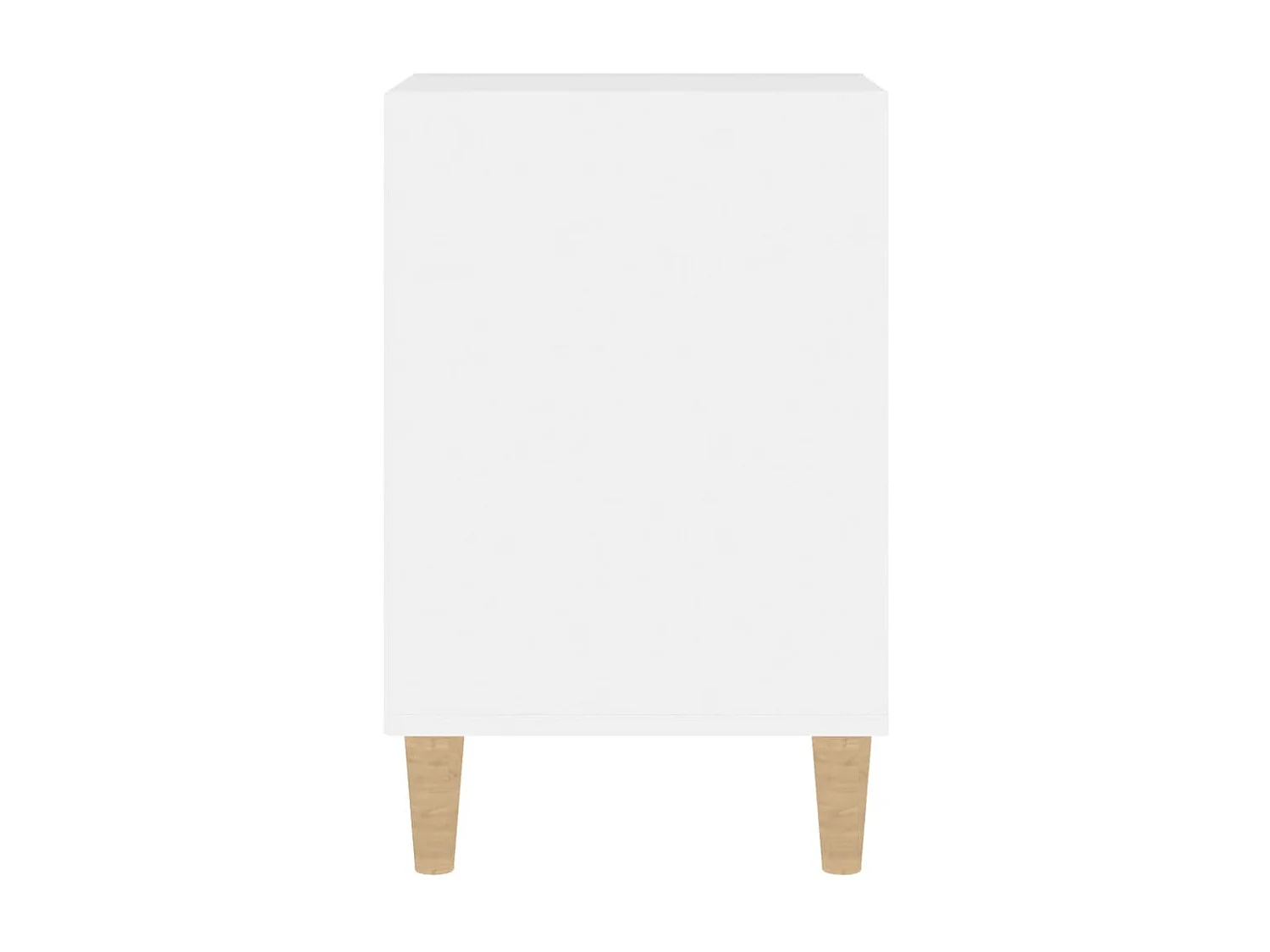 Meuble TV Blanc brillant 100x35x55 cm Bois d'ingénierie