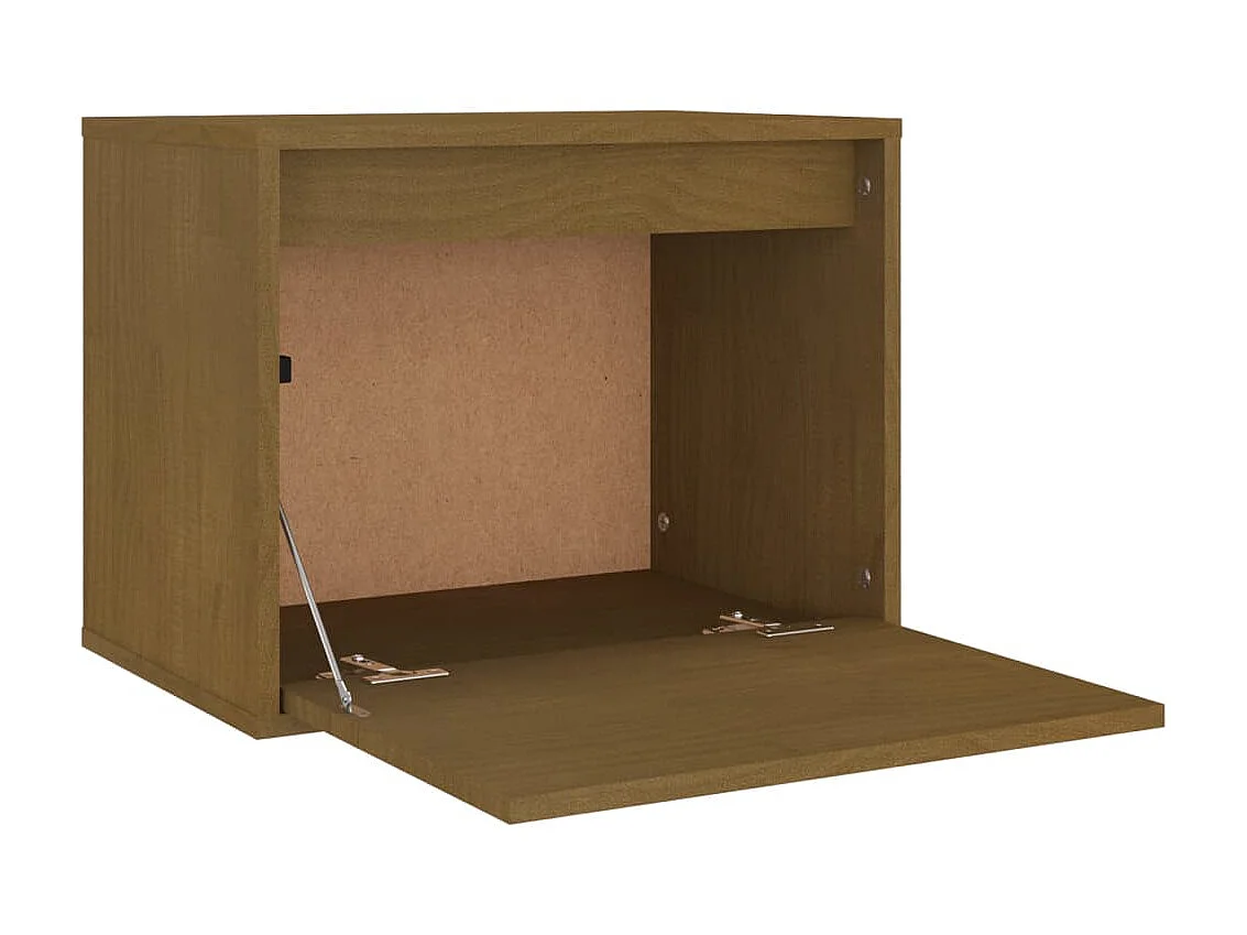 TV-meubel 3 stuks Honingbruin Massief grenenhout