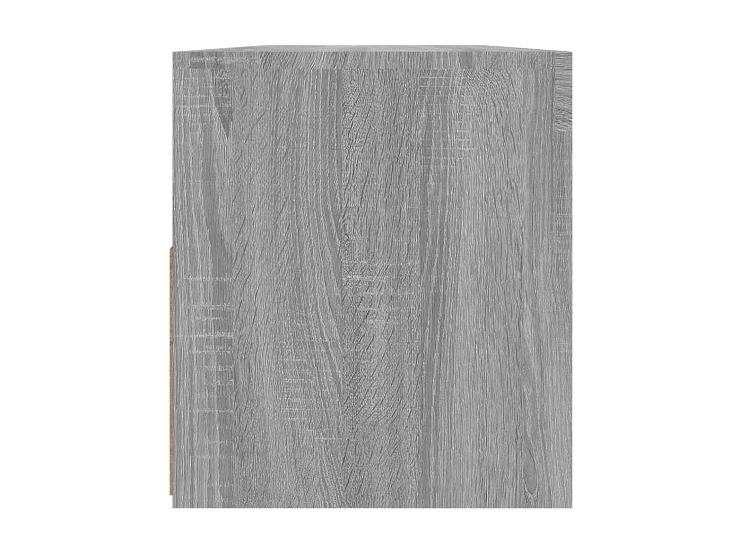 Meuble TV avec lumières LED Sonoma gris 90x35x40 cm