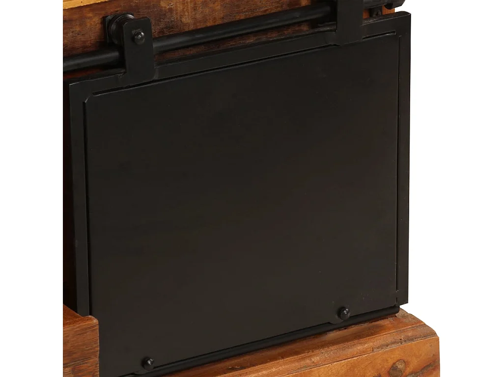 Móvel de TV 110 x 30 x 45 cm Madeira recuperada maciça