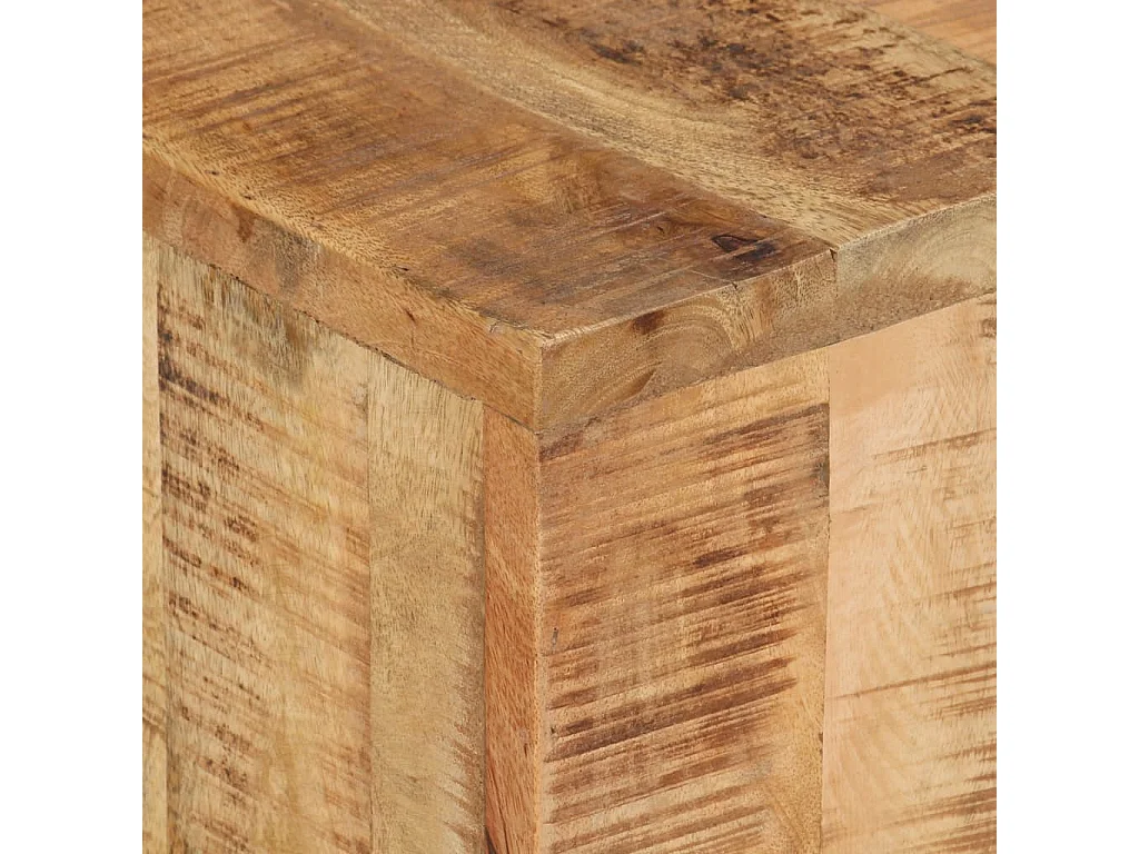 Mueble TV 110x30x40 cm Madera maciza de mango