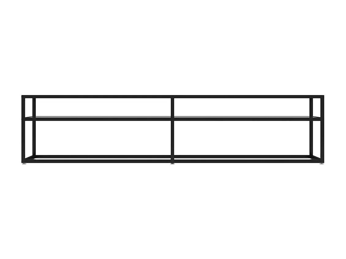 Mueble TV transparente 180x40x40,5 cm Vidrio templado