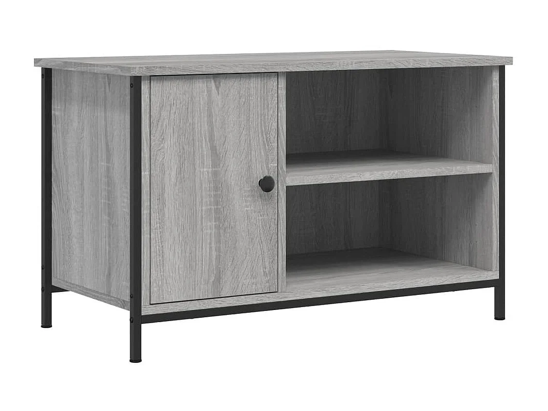 Meuble TV Sonoma gris 80x40x50 cm Bois d'ingénierie