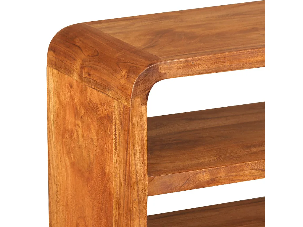 Mobile TV Legno massello di acacia 90 x 30 x 55 cm