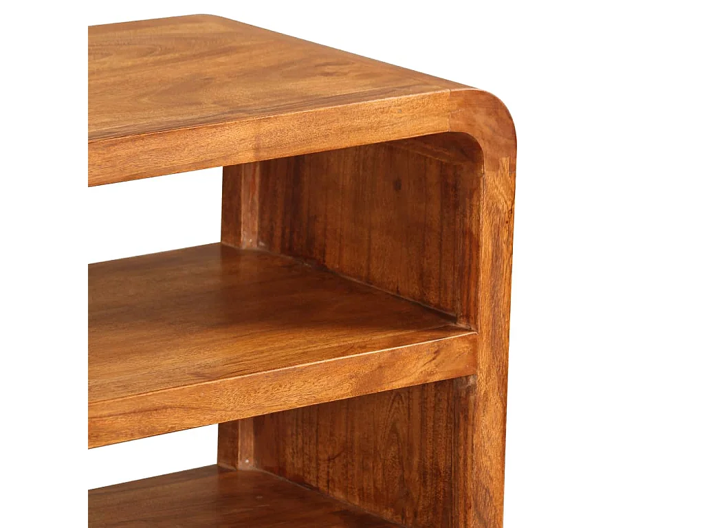 Mobile TV Legno massello di acacia 90 x 30 x 55 cm