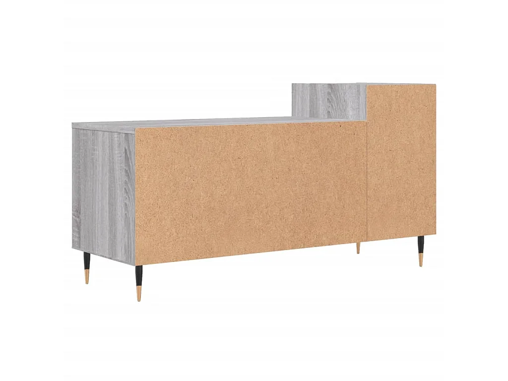 Meuble TV Sonoma gris 100x35x55 cm Bois d'ingénierie