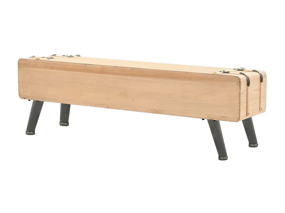 Meuble TV 110x33x35 cm Bois de sapin massif