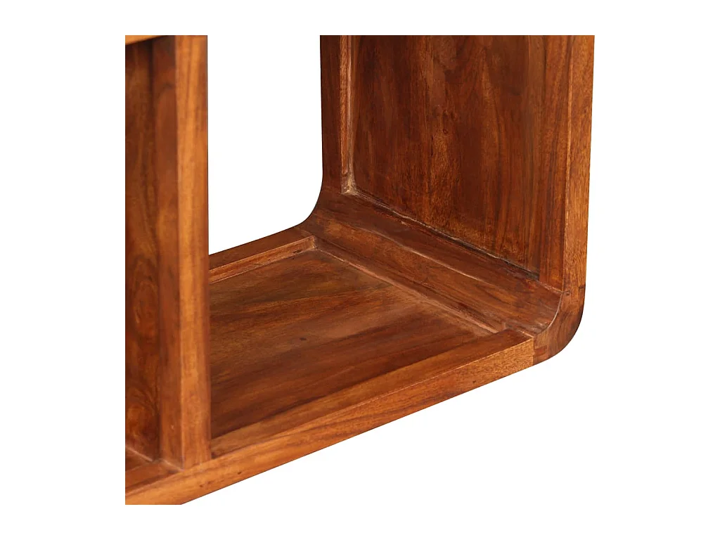 TV-meubel Massief hout met honingafwerking 120 x 30 x 40 cm