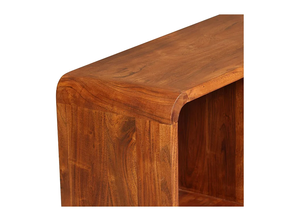 TV-meubel Massief hout met honingafwerking 120 x 30 x 40 cm